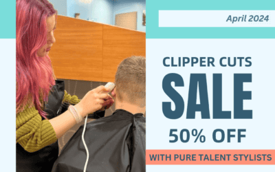 Clipper Cuts 50% Off in April!